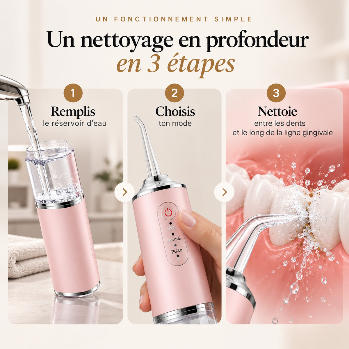 hydropulseur dentaire